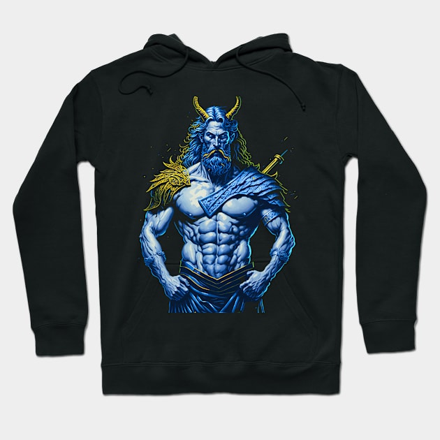 zeus Hoodie by vaporgraphic